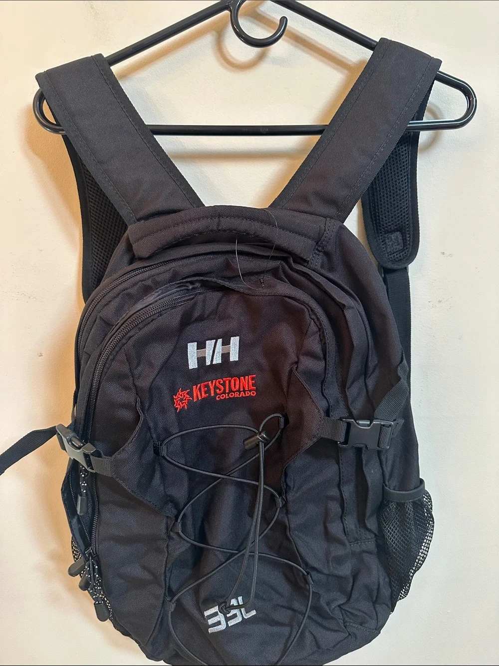Black Men's Daypack Backpack